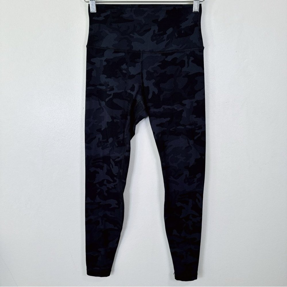 Lululemon Align Pant 28" Heritage 365 Camo Deep Coal Multi - Picture 3 of 15